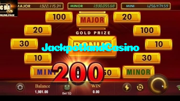 JackpotlandCasino casino presented on mobile device in Pakistan with slots and live games